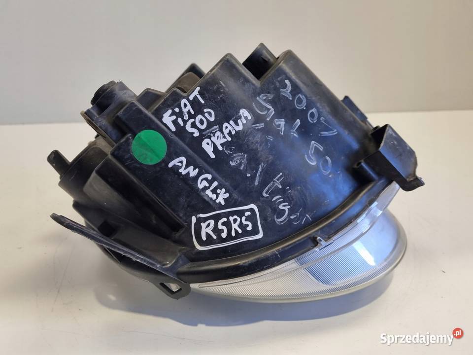 LAMPA PRAWA Fiat 500 0714r PRZEDNIA prawy przód osobowe Rudka