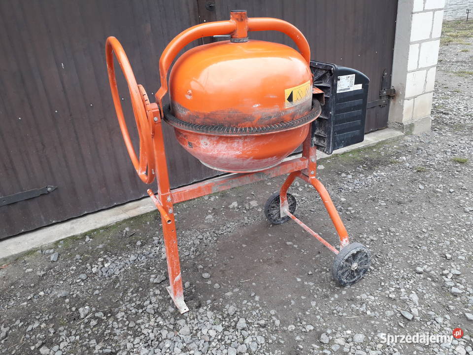 Betoniarka 120L 230V POSZANOWANA