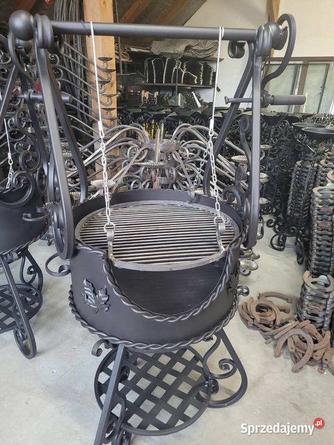 Nowy Grill ogrodowy KUTY solidny PIĘKNY GRI Kraków