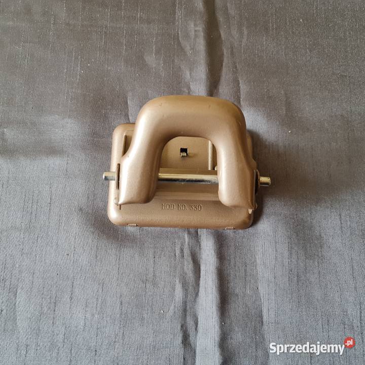 Stary dziurkacz biurowy PRL Warszawa