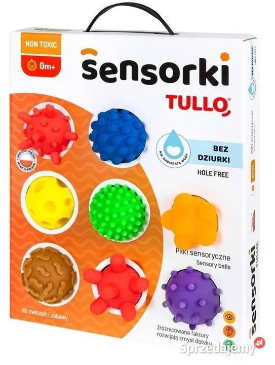 Piłeczki sensoryczne dzieci 8 Słotwina