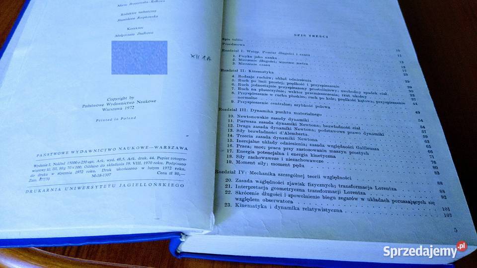 Mechanika i akustyka podręcznik Fizyka Gdańsk