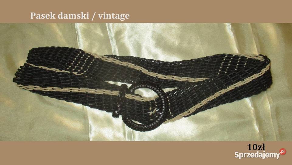 Pasek damski vintagepasekPRL Łódź