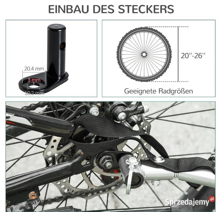 Przyczepka rowerowa zwierząt Pozostałe małopolskie