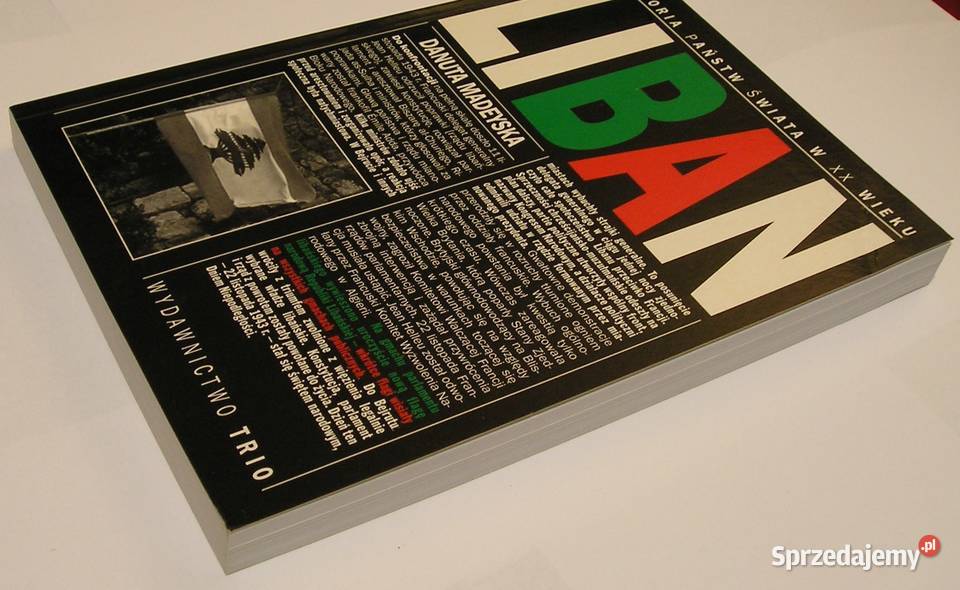 LIBAN Danuta Madeyska 2003 NOWA miękka Łódź