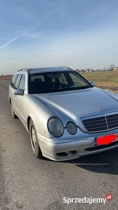 Mercedes w210 20 kompressor 163 LPG 2001r części nieuszkodzony Wąbrzeźno