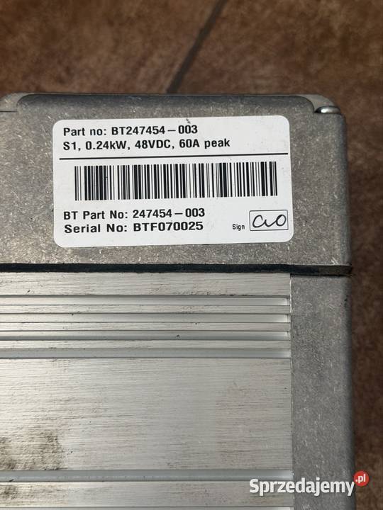 Silnik elektryczny wspomagania BT247454 Antonie