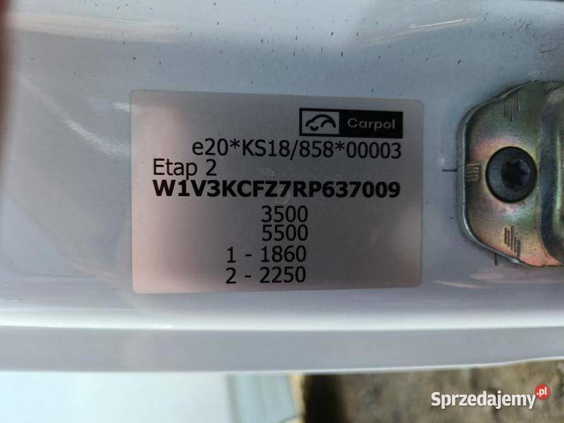 MERCEDESBENZ SPRINTER 317 CDI 2023 195000 ccm diesel
