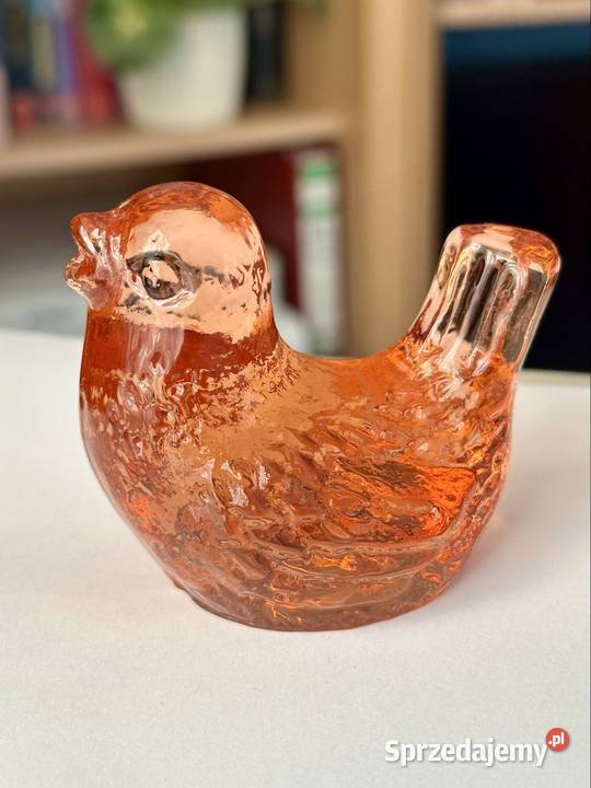 Przycisk do papieru Bohemia szkło rozalinowe Warszawa sprzedam