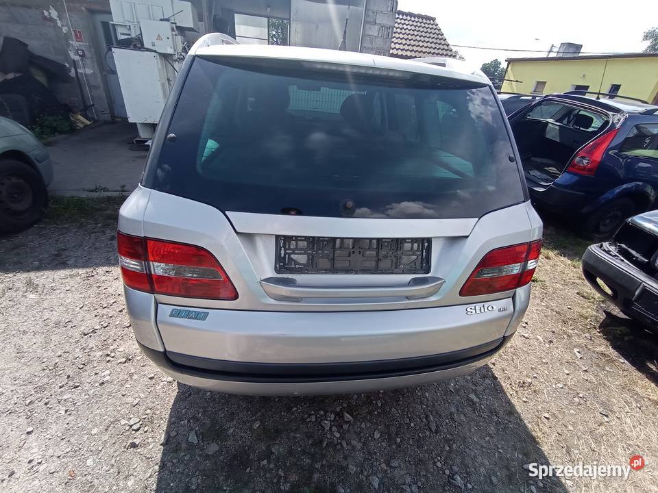 Fiat Stilo Kombi 16 76 kW 2004 r dawca części Części samochodowe wielkopolskie Szklarka Myślniewska