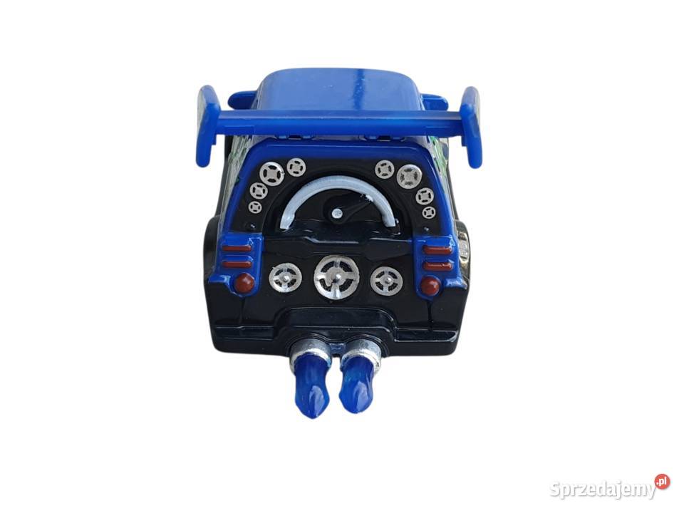 Zabawka model samochód DJ Muzyka z płomieniami