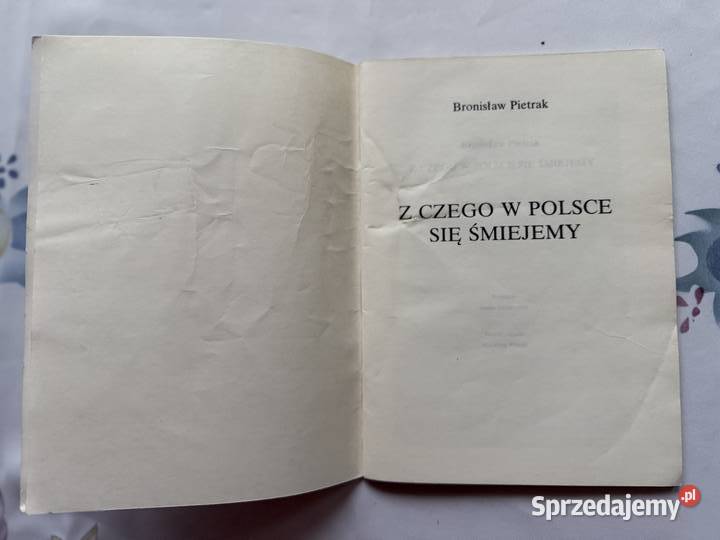 Z czego w Polsce sie smiejemyBronislaw sprzedam