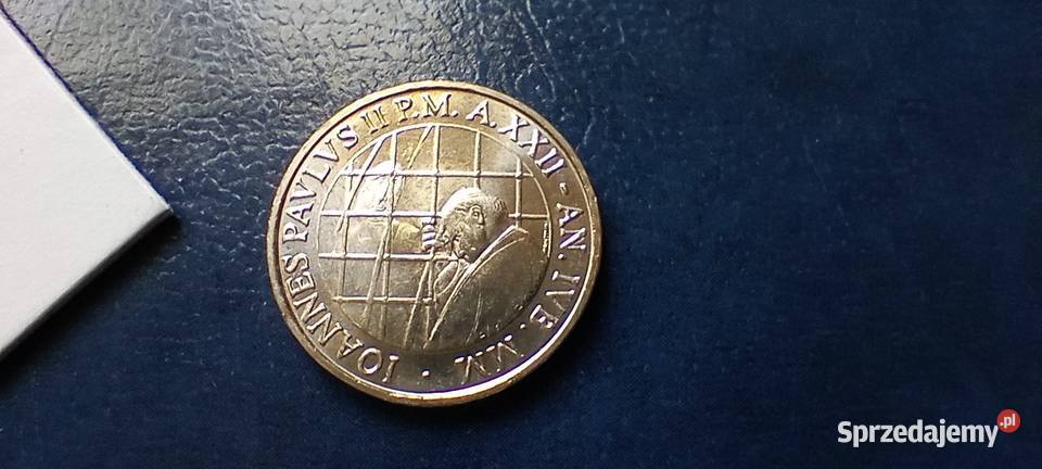 Stare monety 100 lir 2000 Watykan Numizmatyka