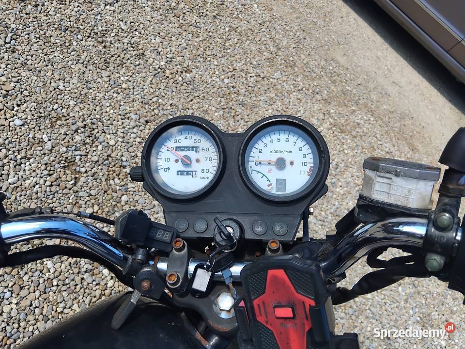Motorower router uszkodzony czarny Konina