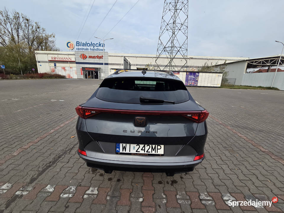 Cupra Formentor 15 tsi 150 pierwszy właściciel mazowieckie sprzedam