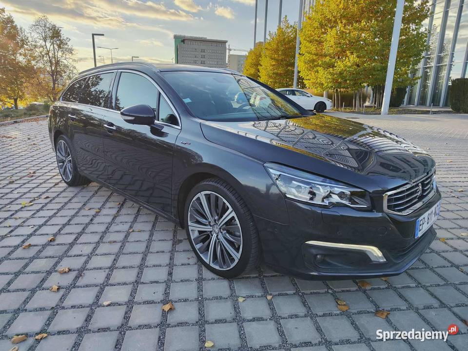 Peugeot 508AutomatMasażHead UpKamera180Martwe diesel Lublin