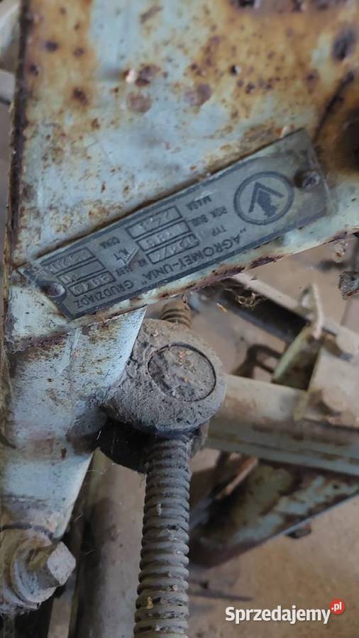 Plug 2skibowy Unia Grudziądz Pługi Warta