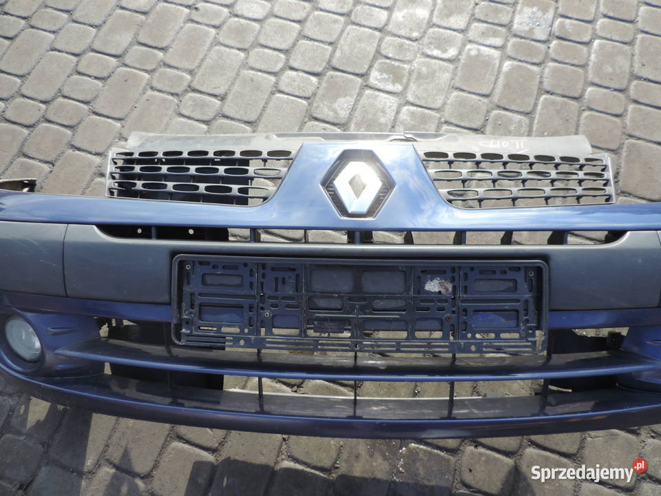RENAULT CLIO 2 II FL ZDERZAK PRZEDNI CZARNY Nowy Sącz sprzedam