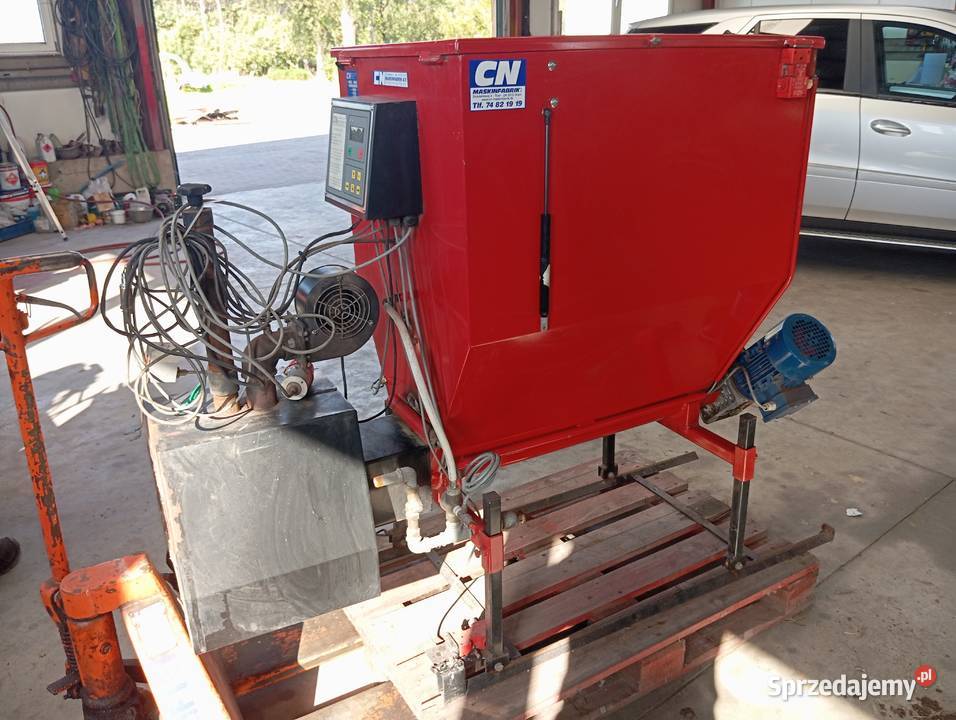 Przystawka na pellet 40kW Lubień Kujawski