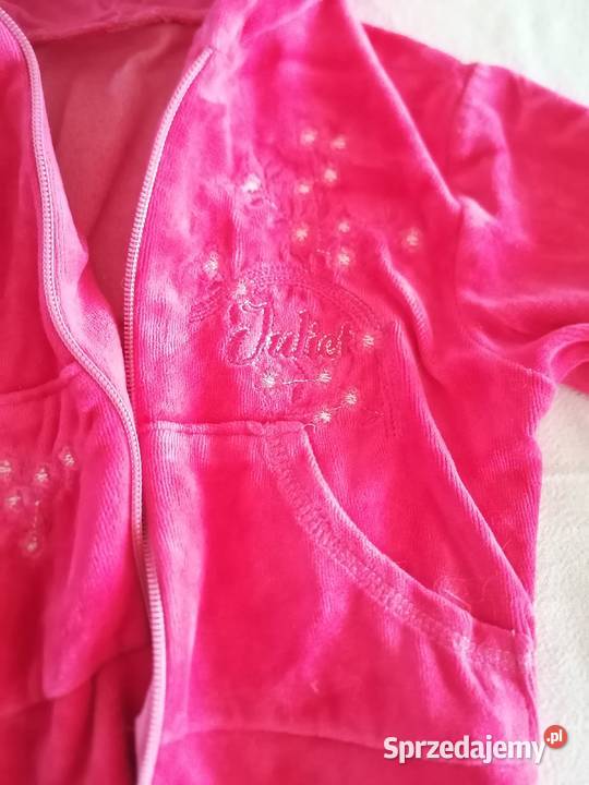 Bluza welurowa rozpinana z kapturem rozmiar 80 łódzkie Łódź sprzedam