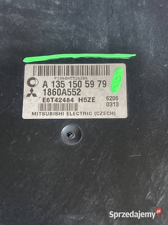 Komputer Mitsubishi A1351505979 1860A552 osobowe Margonin