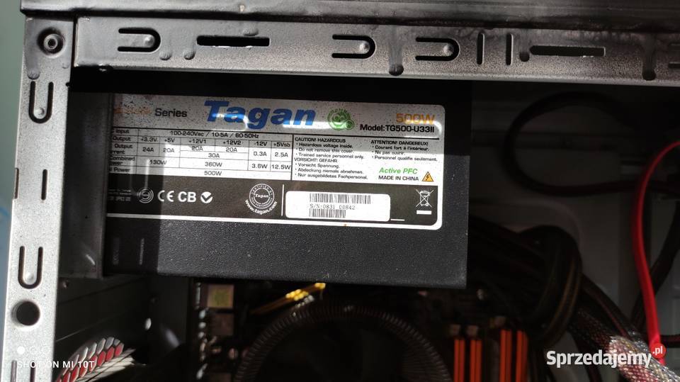 Zestaw części PC Asus Xonar D2 8GB RAM Geil BenQ Łabiszyn