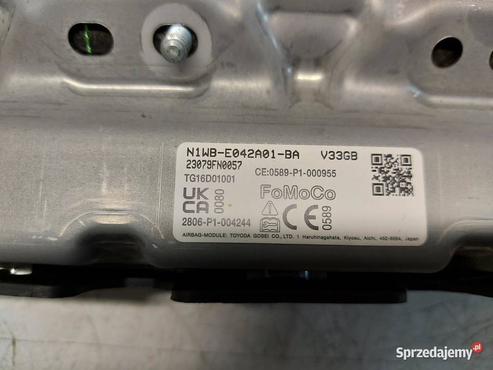 Ford Ranger VI 6 2024r PODUSZKA KOLANOWA Poduszki powietrzne