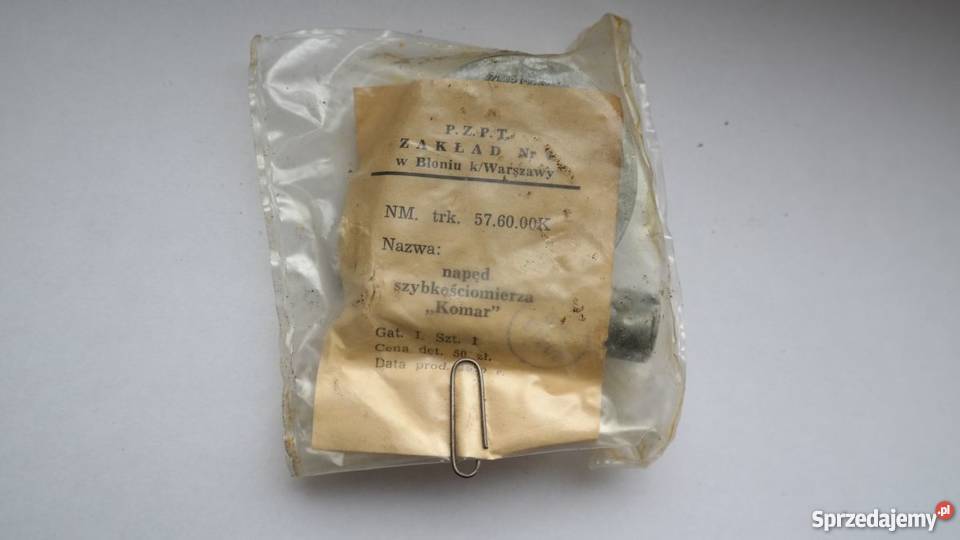 NOWY ŚLIMAK LICZNIKA KOMAR 232 SZTYWNIAK I TYP Zamość