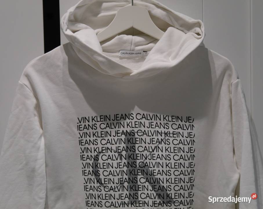 Calvin Klein świetna bluza mieniące logo 34 XS 13 lat+ Wrocław
