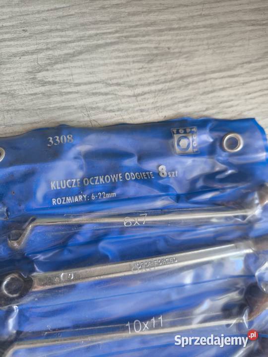 Klucze oczkowe z dawnych lat produkcji solidne łódzkie