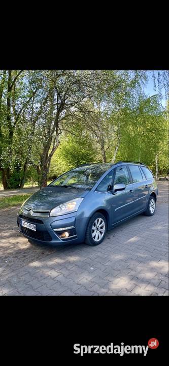 Citroen C4 Grand Picasso lift 7 osob automat C4 Grand Picasso Warszawa
