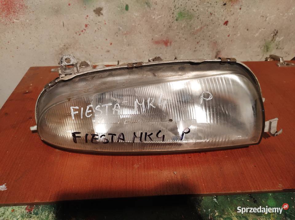 FORD FIESTA MK4 lampa przód prawa lewa Oświetlenie świętokrzyskie Kielce