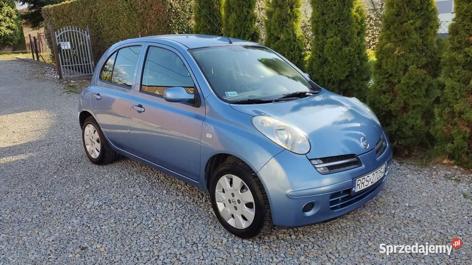 Nissan Micra 2006r 12 Benzyna Klimatyzacja 1200cm3 Jasło sprzedam