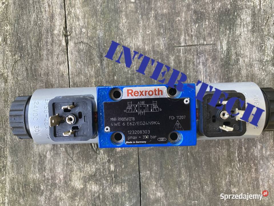 Zawór Rexroth 4 WE 6 E62EG24N9K4 R900561278 dolnośląskie Syców