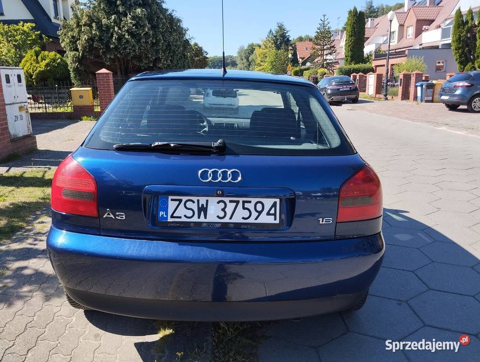 Audi a3 16 benzyna niski przebieg jednego 1599cm3 zachodniopomorskie Świnoujście