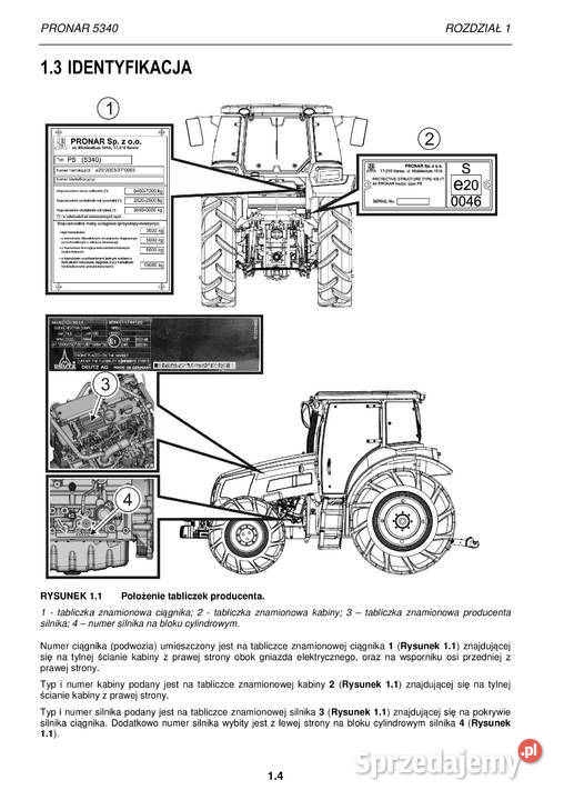 Pronar 5340 instrukcja obsługi podkarpackie Stalowa Wola sprzedam