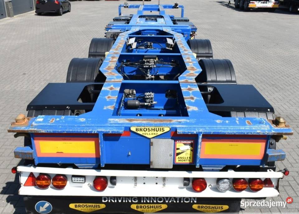 Naczepa 5 osiowa bdf pidkonntenerowa rozpinka na Kontenerowe Warszawa