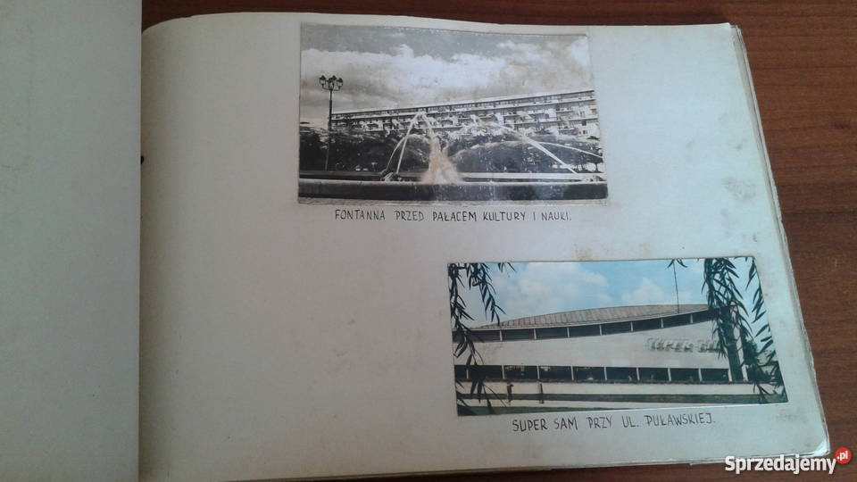 Starocie stary album o Warszawie pamiątka PRLu Pozostałe Koszalin