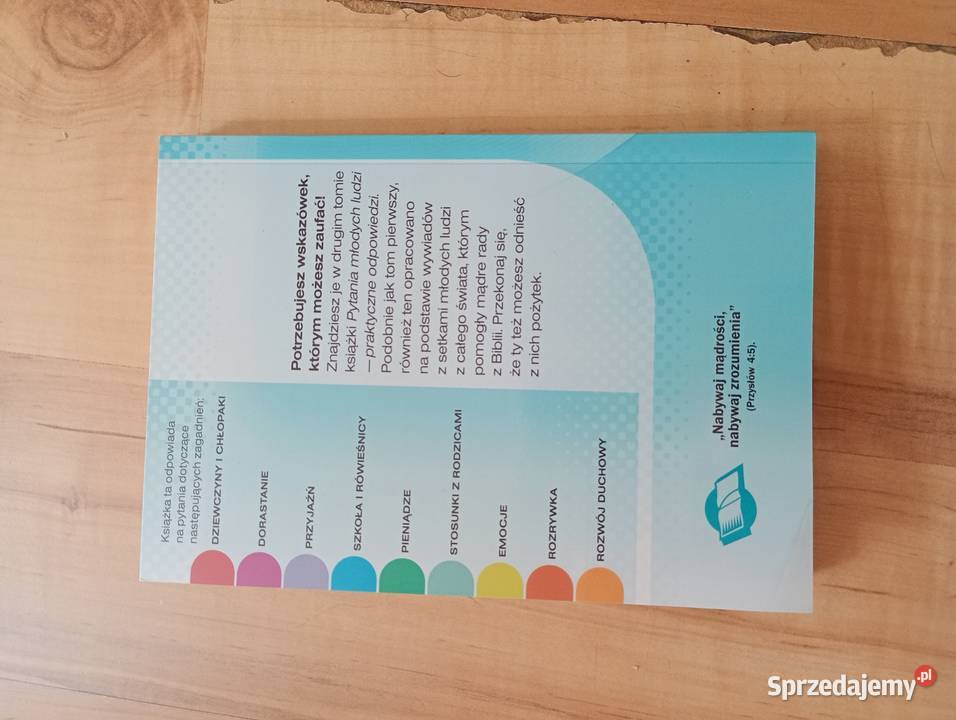 książka Pytania młodych ludzi TOM 2 Szczecin