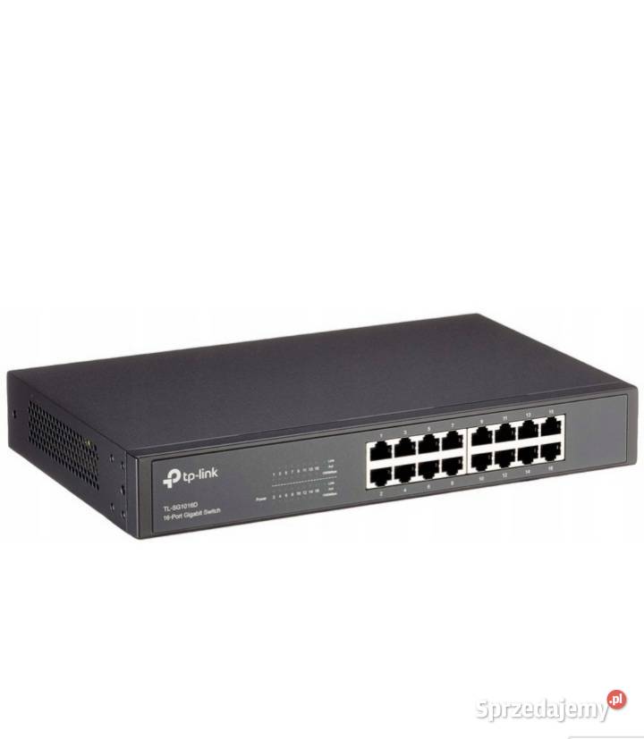 TPLINK TLSG1016D SWITCH 16 PORT GIGABIT DSK RACK