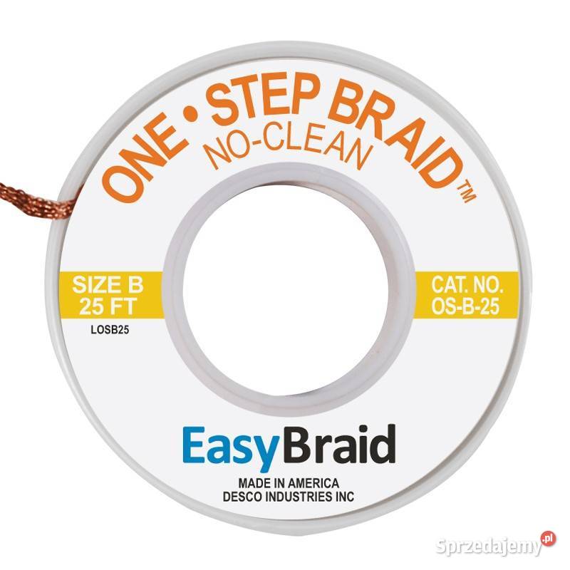 Plecionka do rozlutowywania EASY BRAID 12mm 75m mazowieckie Józefów