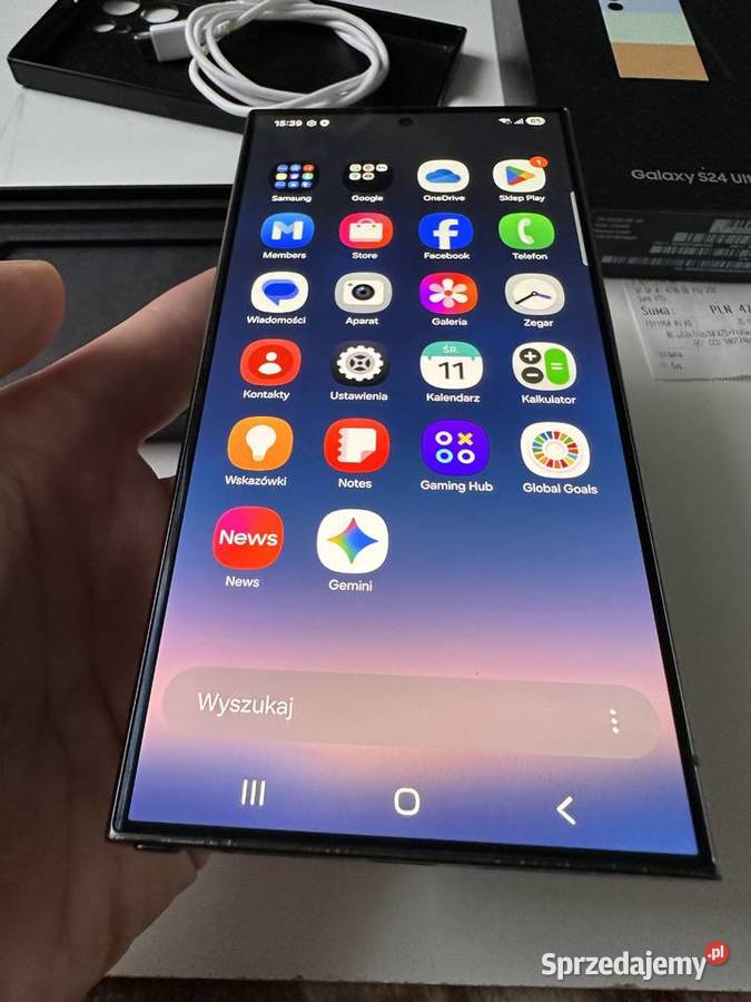 Samsung S24 Ultra 12256GB Titanium Green Gorlice