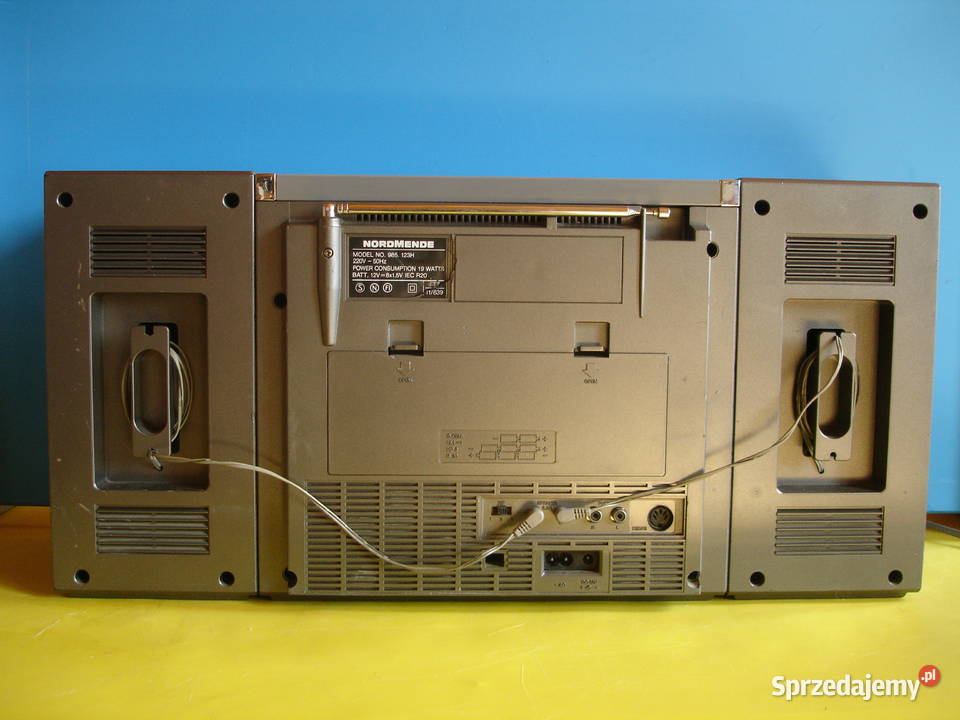 Radiomagnetofon NORDMENDE DISCO STERO SYSTEM Zielona Góra