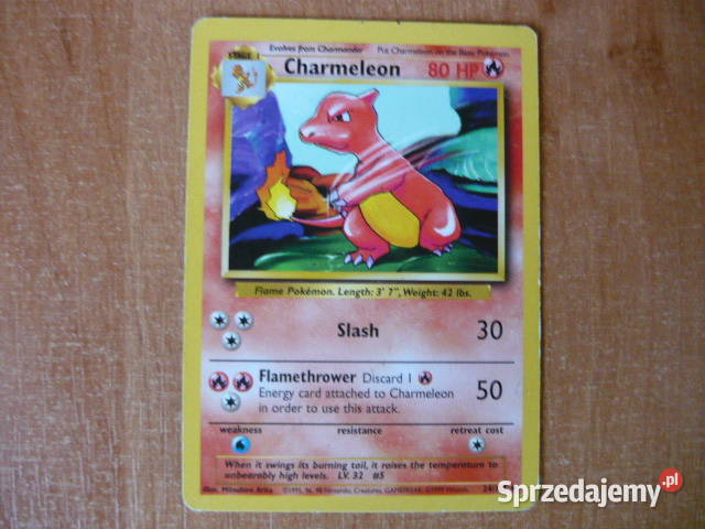 Karta Pokemon Charmeleon