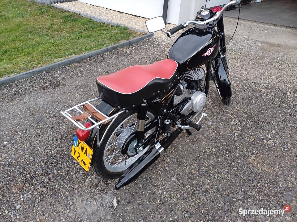 Wsk 125 m0664 Zabytek 1966r wfm shl Kalwaria Zebrzydowska