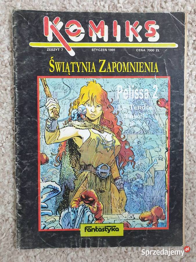 Pelissa Świątynia Zapomnienia Komiks Fantastyka Gdynia