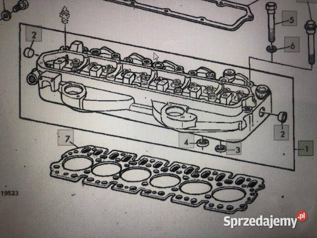 John Deere 6359D Głowica Cylindrów AR73978 wielkopolskie Jastrzębniki