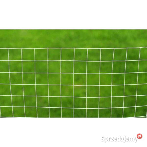 vidaXL Ogrodzenie z siatki stal galwanizowana