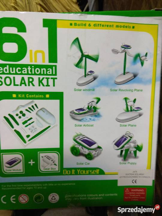 Robot solarny kit do samodzielnego złożenia w Kraków