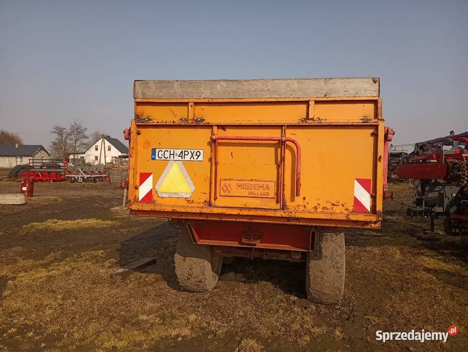 Sprzedam przyczepę tandem 12 ton Miedema nieuszkodzony